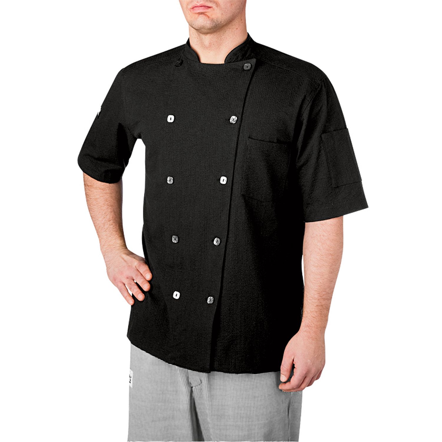 Cotton Seersucker Chef Jacket (5030) | Chefwear