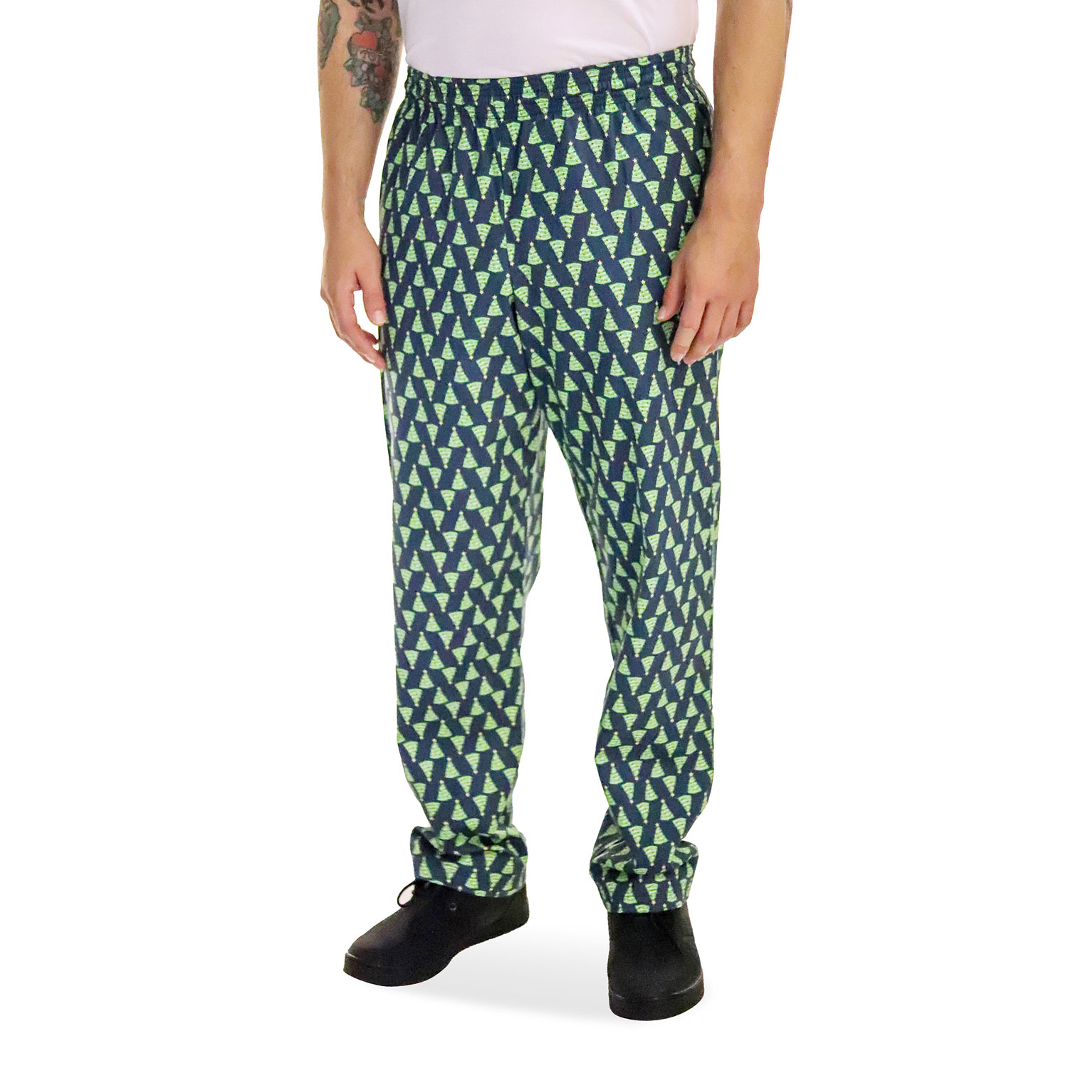Unisex Classic Ultimate Cotton Chef Pant (CW3500H) [Ditsy Tree] | Chefwear